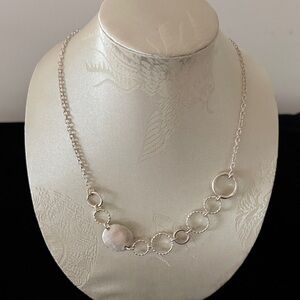 Elegant Silver Chain Necklace